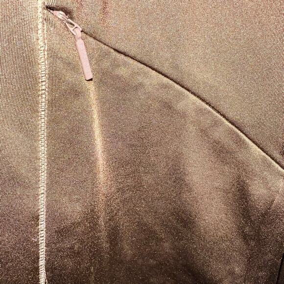 Spyder Active brown 1/4 zip athletic Women’s size XL top - Picture 6 of 8